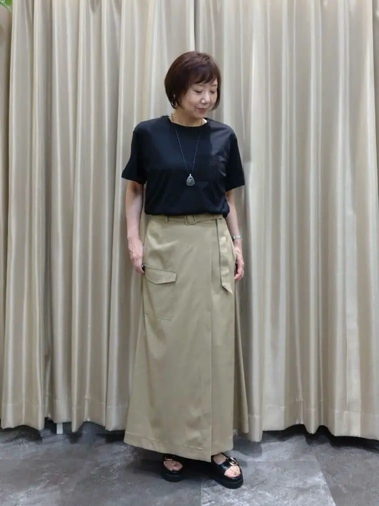 自由区 鶴田 コーディネート画像