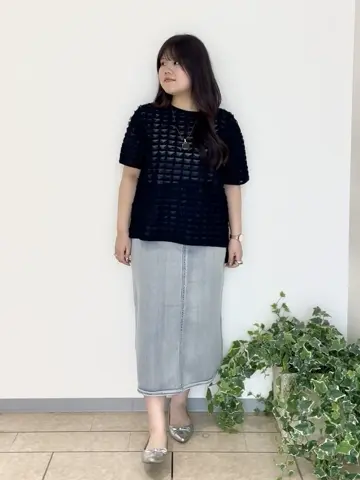 自由区 坪田 コーディネート画像