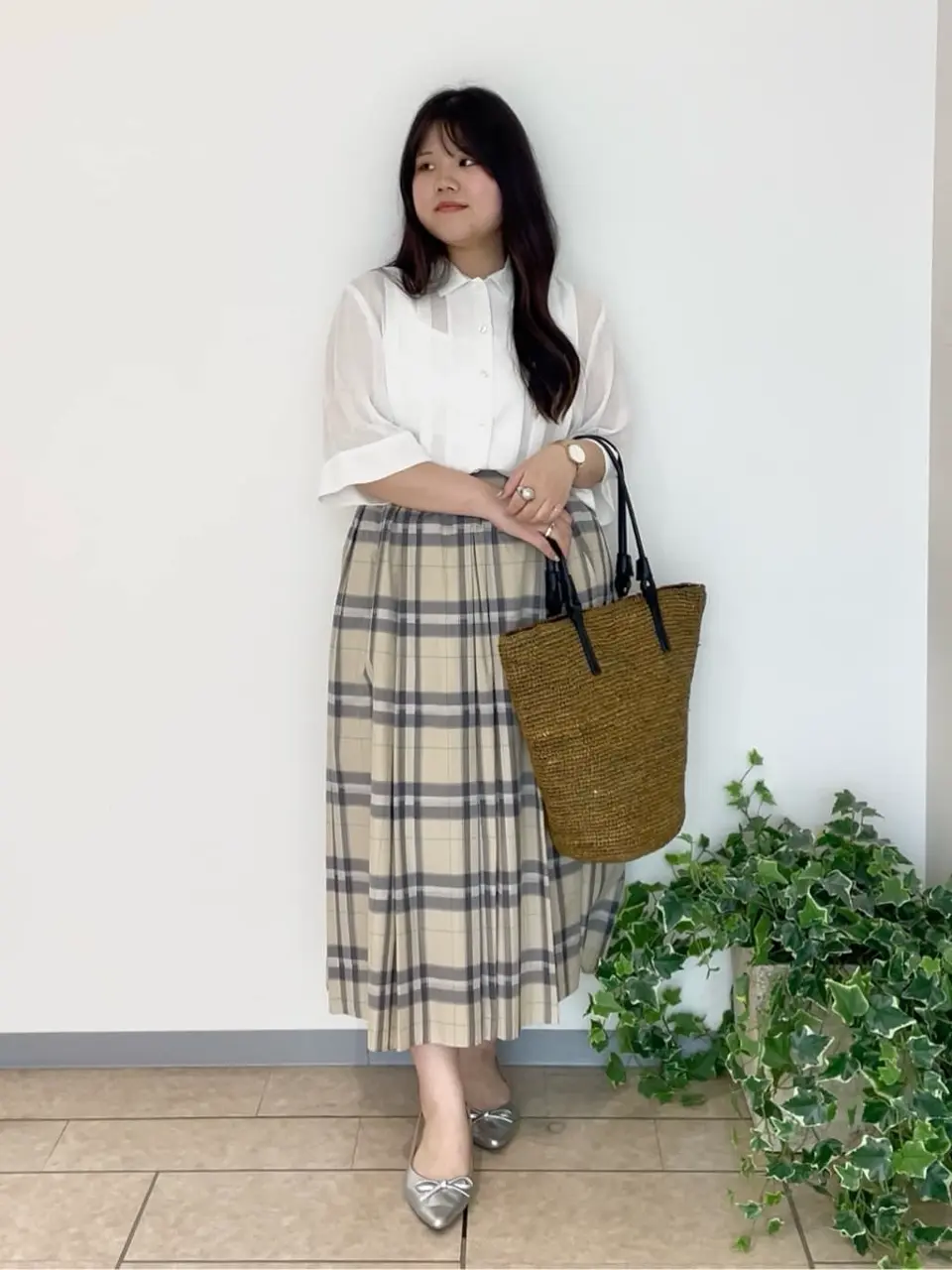 自由区 坪田 コーディネート画像