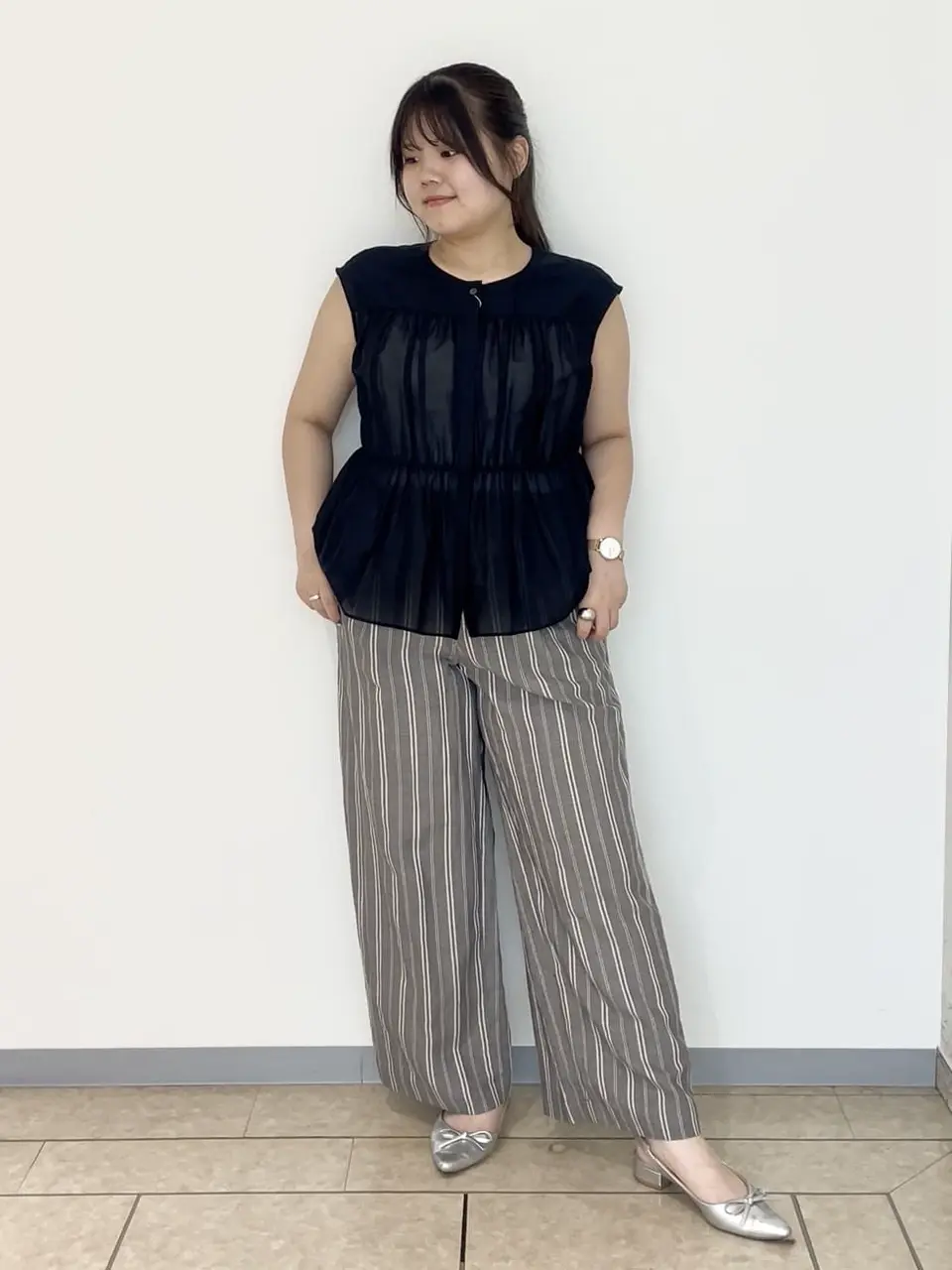 自由区 坪田 コーディネート画像