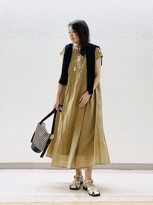 自由区 スタッフ コーディネート画像