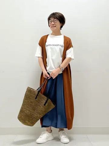 自由区 スタッフ コーディネート画像