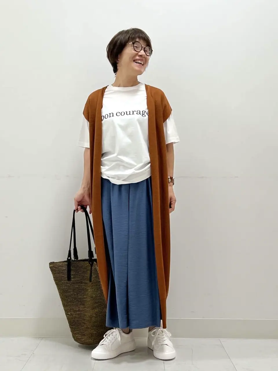 自由区 スタッフ コーディネート画像