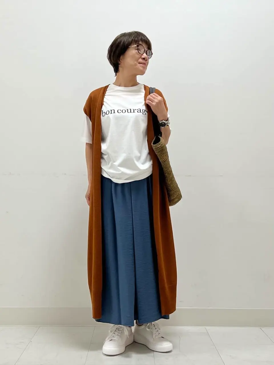 自由区 スタッフ コーディネート画像