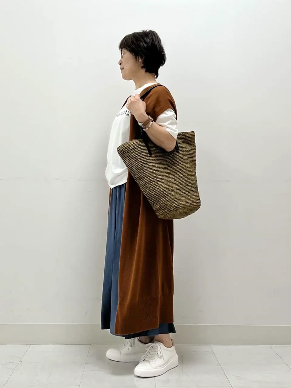 自由区 スタッフ コーディネート画像