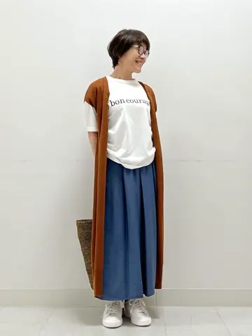 自由区 スタッフ コーディネート画像