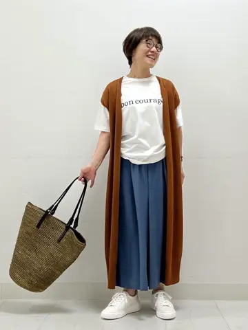 自由区 スタッフ コーディネート画像