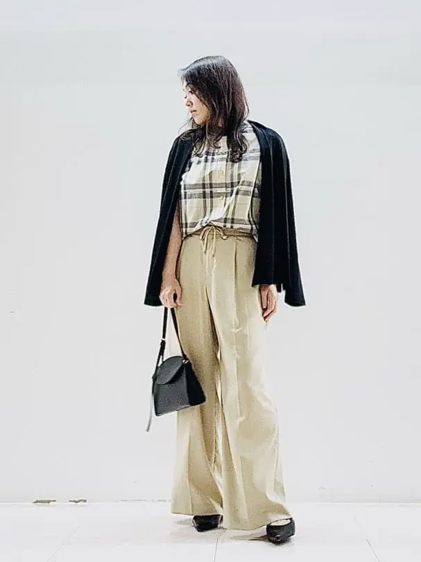 自由区 スタッフ コーディネート画像