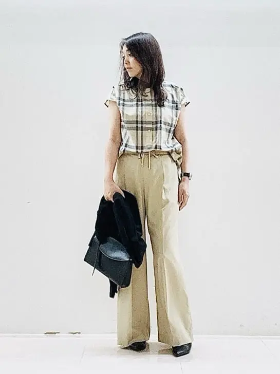 自由区 スタッフ コーディネート画像