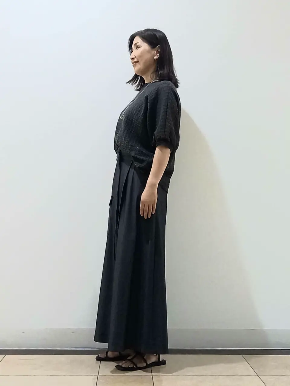 自由区 中川 コーディネート画像