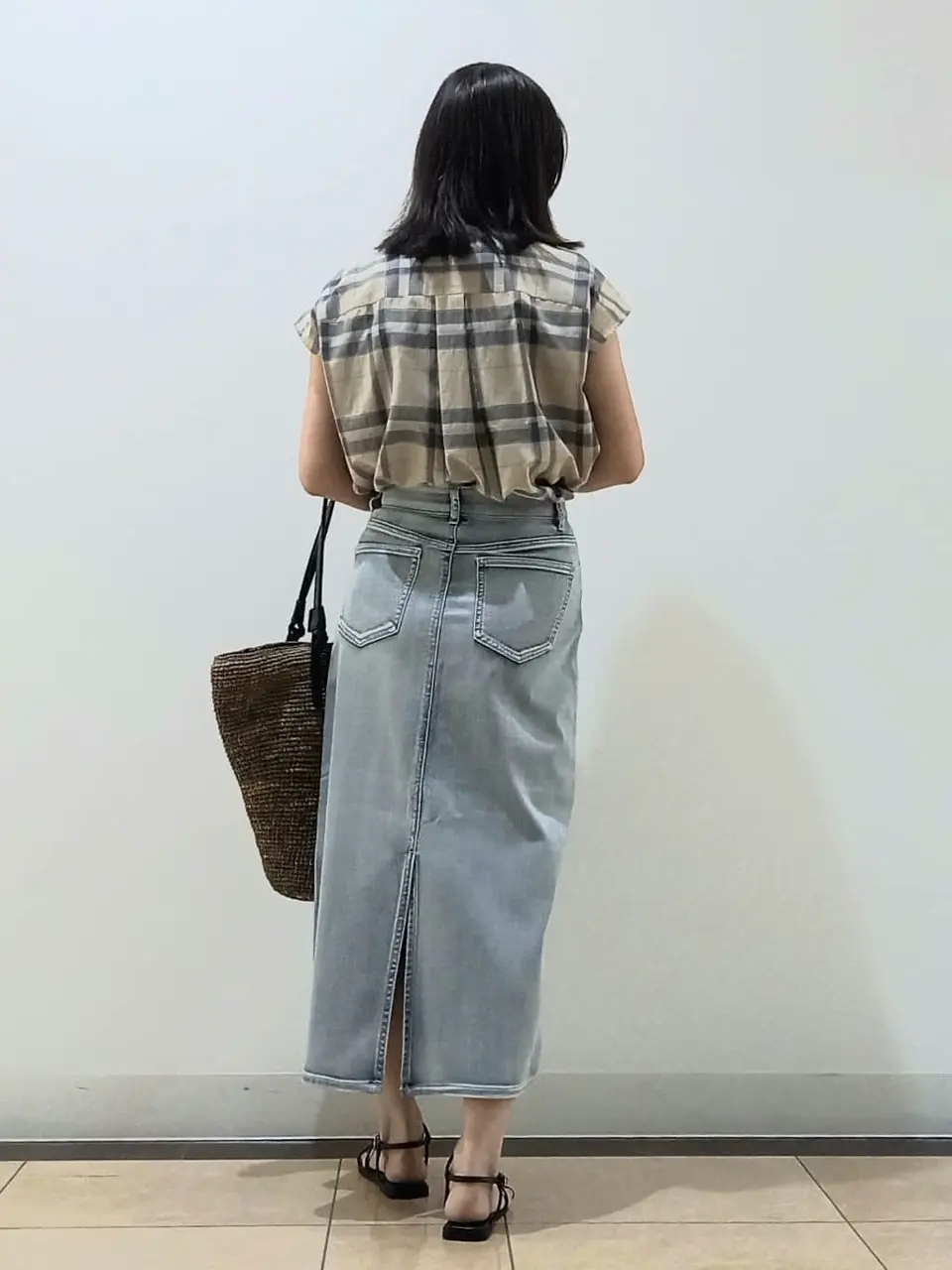 自由区 中川 コーディネート画像