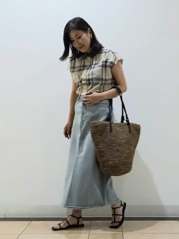 自由区 中川 コーディネート画像