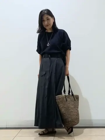 自由区 中川 コーディネート画像