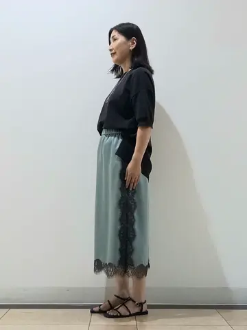 自由区 中川 コーディネート画像