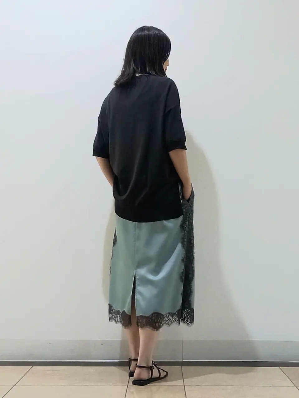 自由区 中川 コーディネート画像