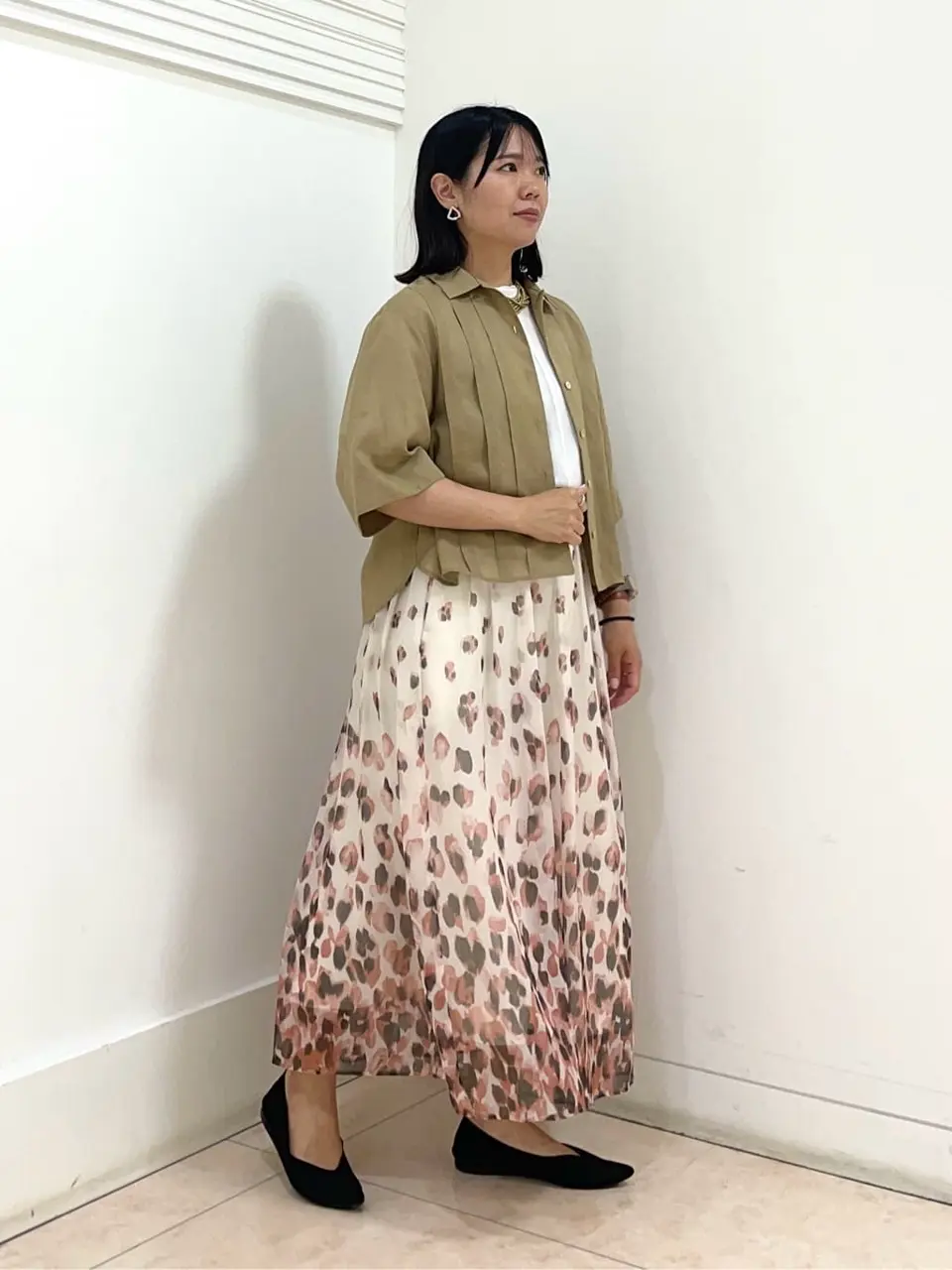 自由区 misato コーディネート画像