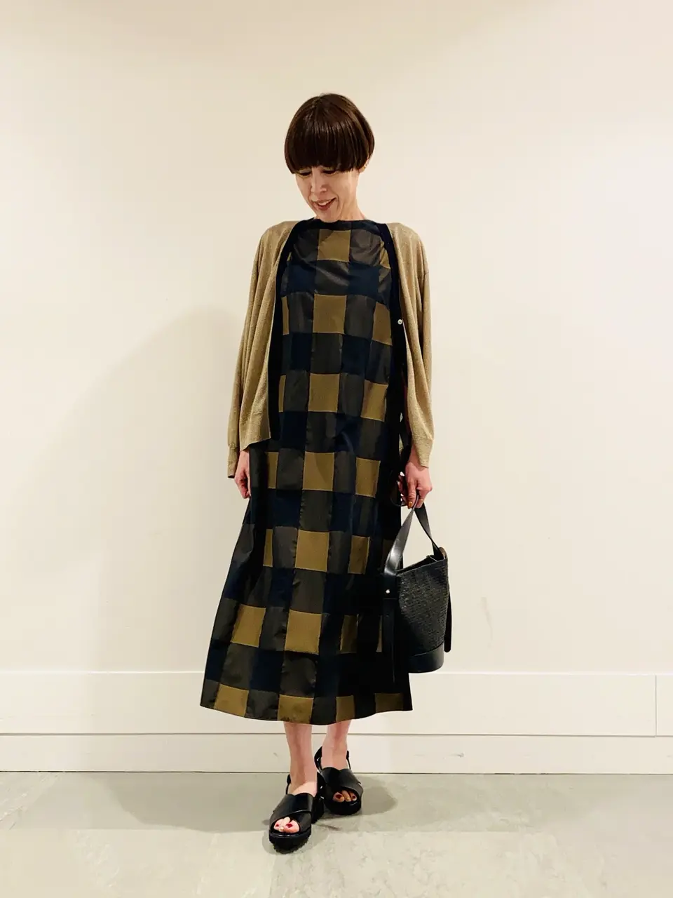 自由区 冨樫 コーディネート画像