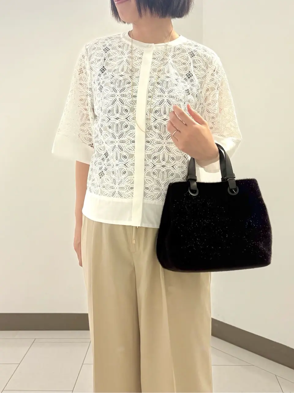 自由区 南 コーディネート画像