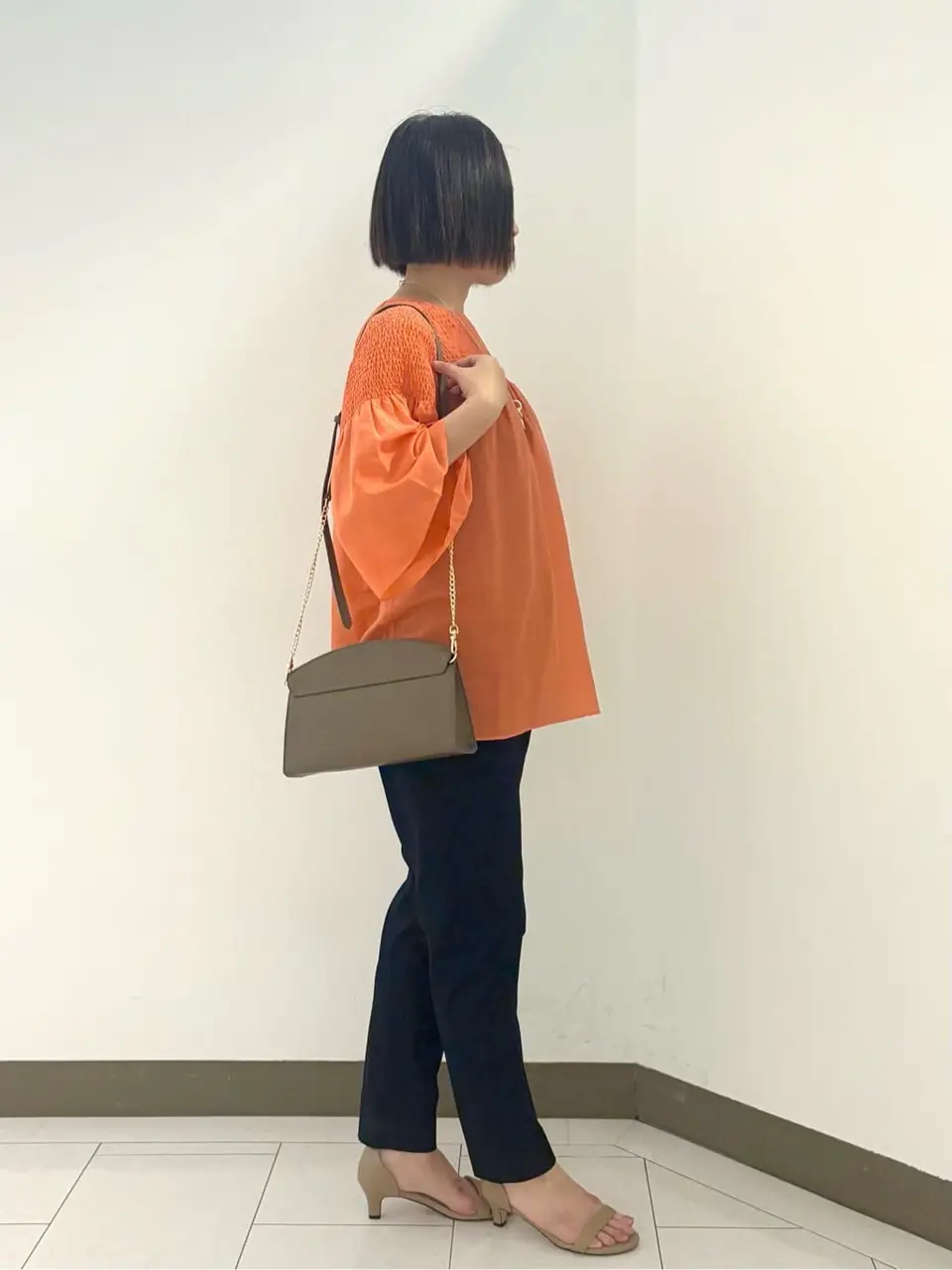 自由区 南 コーディネート画像