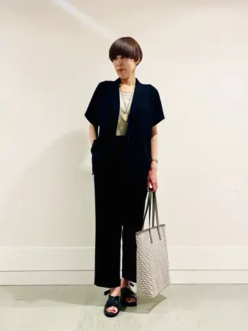 自由区 冨樫 コーディネート画像