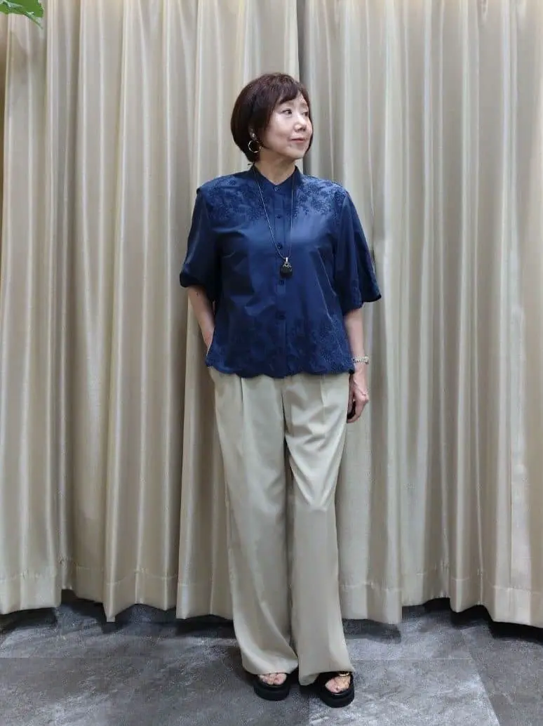 自由区 鶴田 コーディネート画像