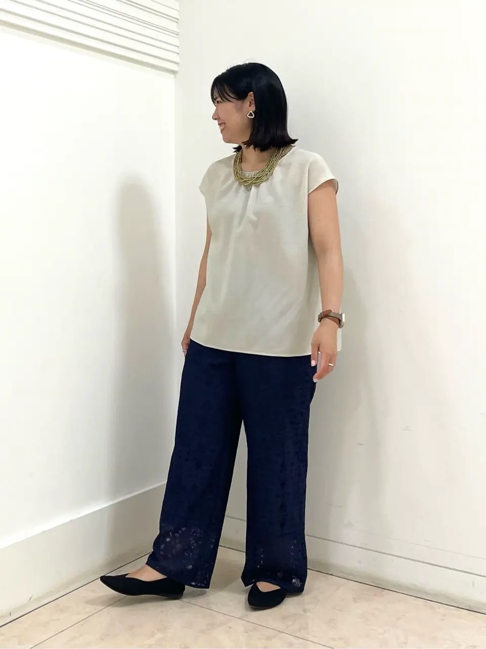 自由区 misato コーディネート画像