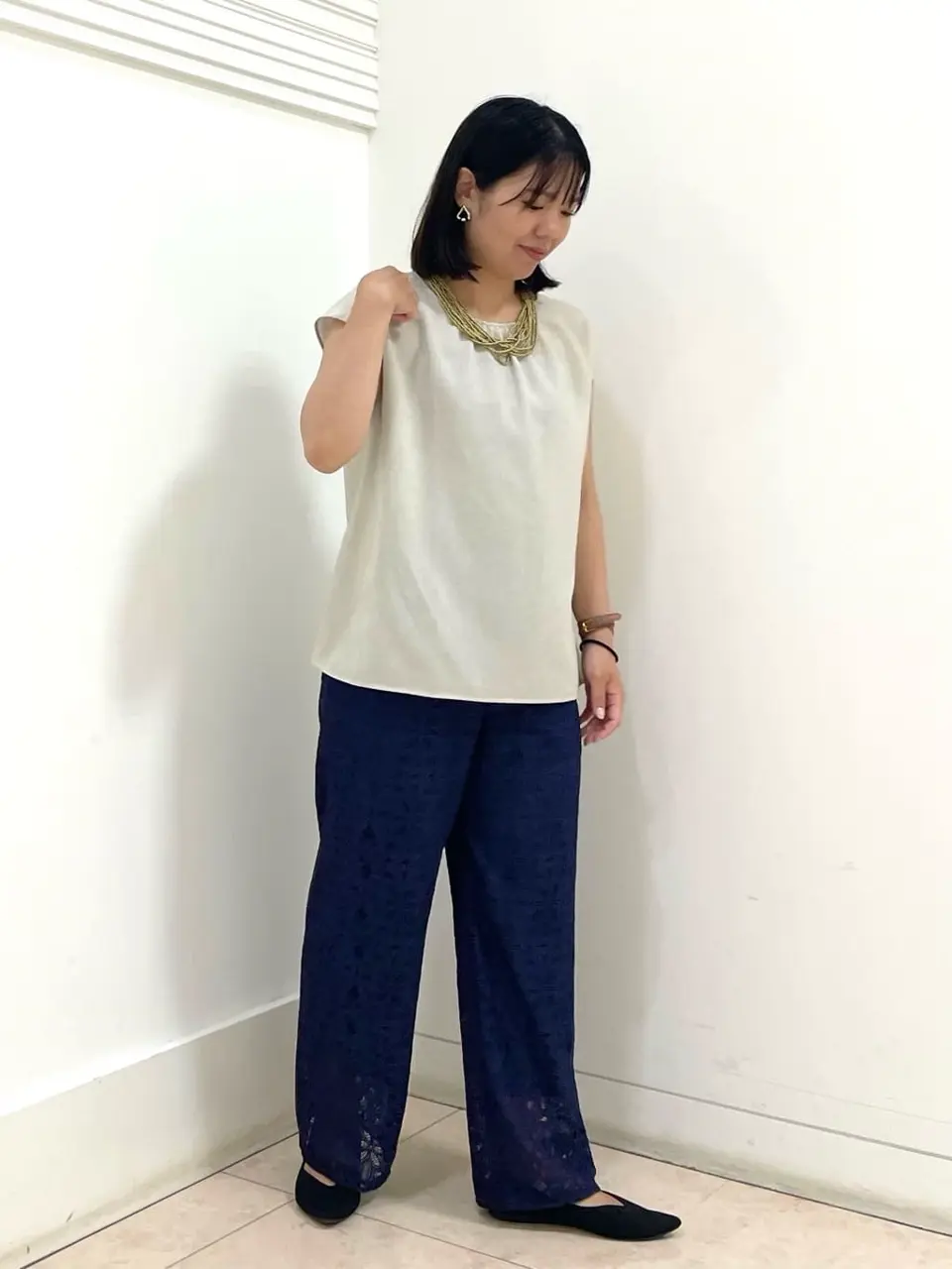 自由区 misato コーディネート画像