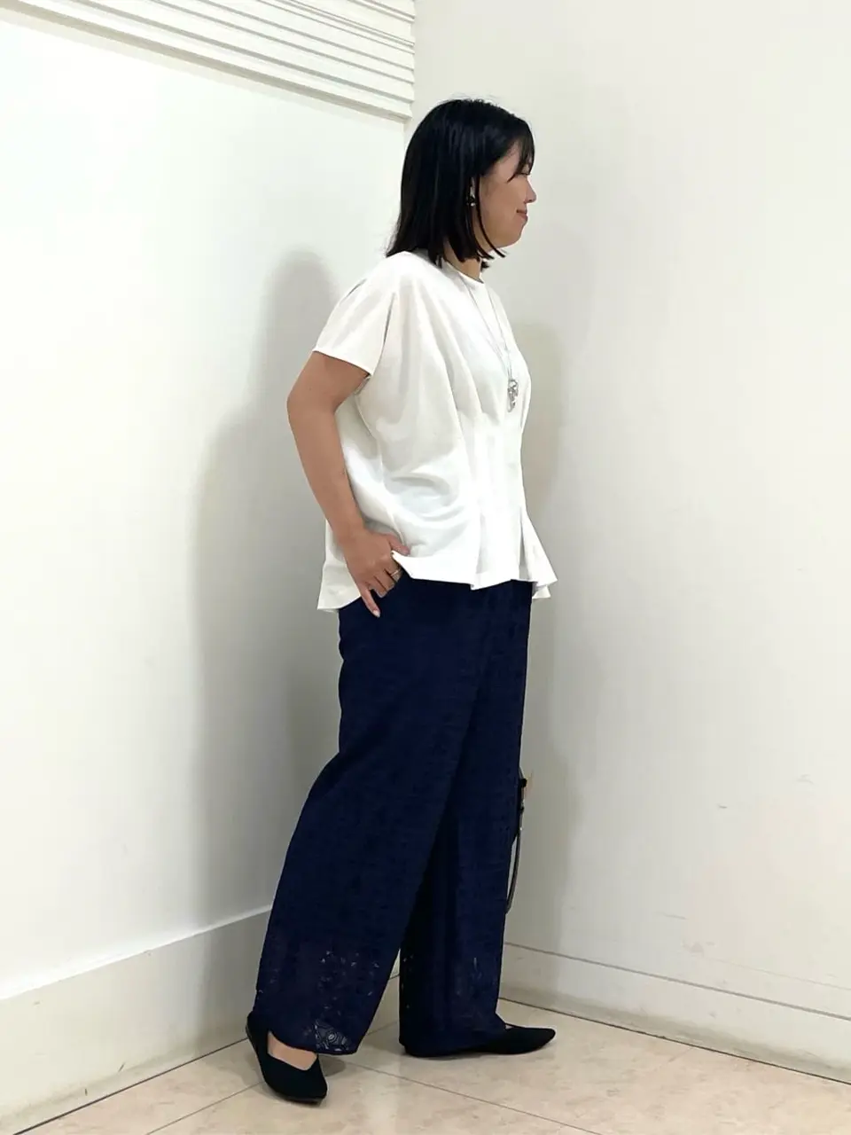 自由区 misato コーディネート画像