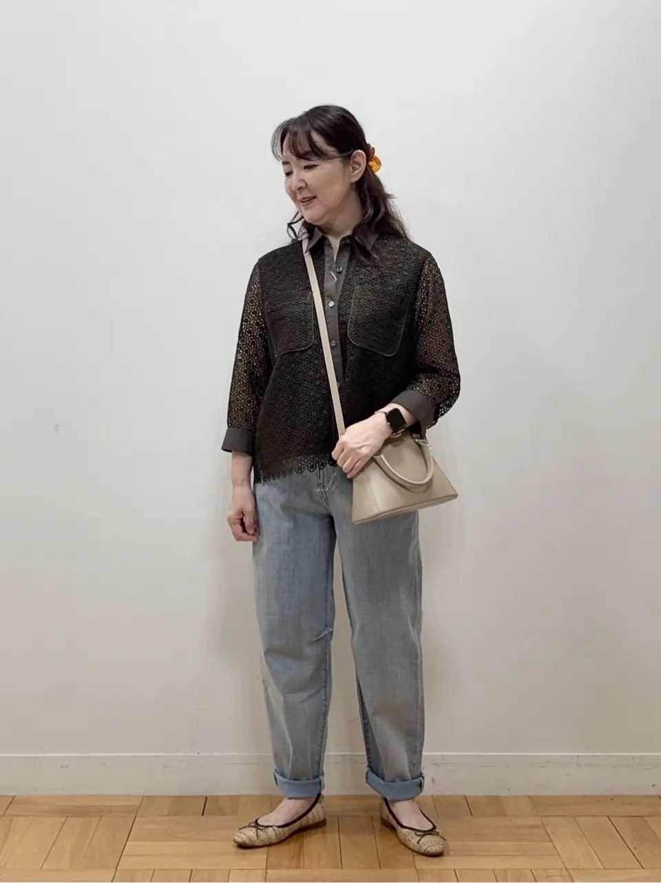 自由区 白戸 コーディネート画像