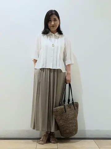 自由区 中川 コーディネート画像