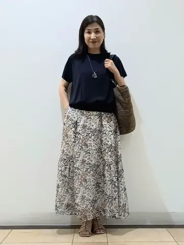 自由区 中川 コーディネート画像