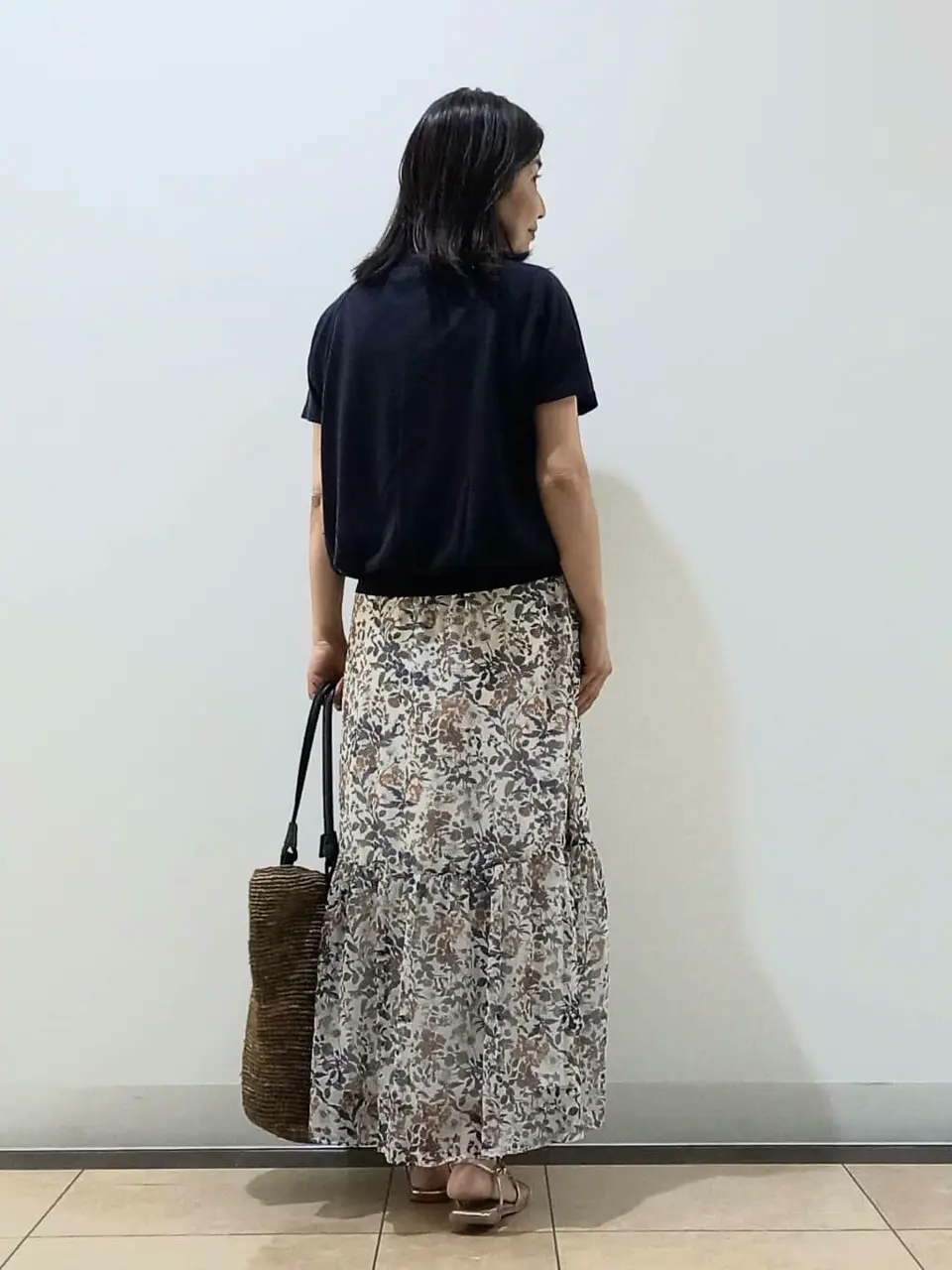 自由区 中川 コーディネート画像