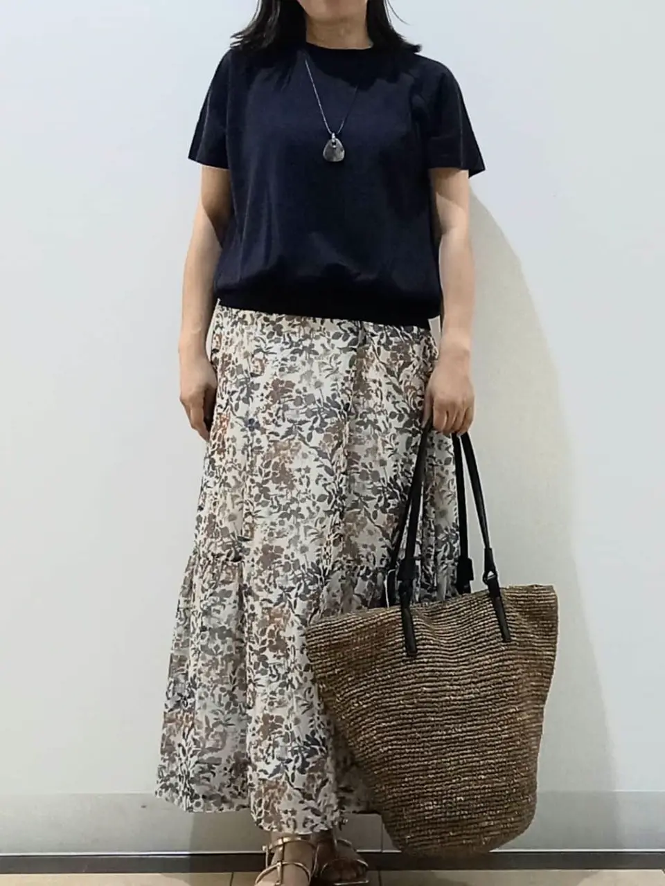 自由区 中川 コーディネート画像