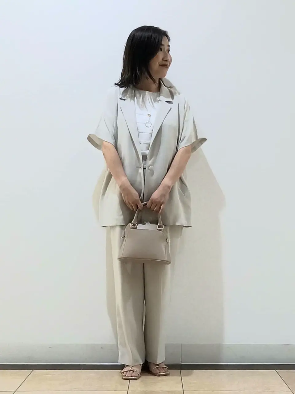 自由区 中川 コーディネート画像