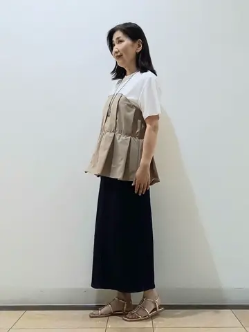 自由区 中川 コーディネート画像