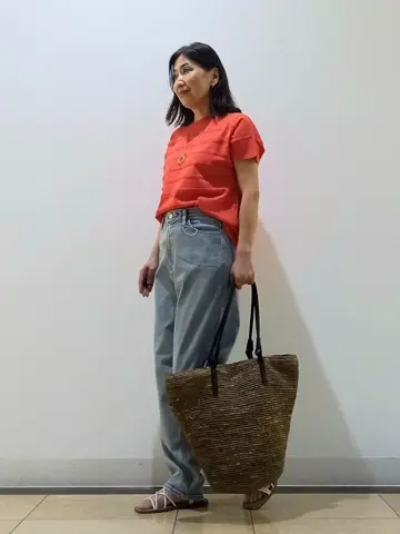 自由区 中川 コーディネート画像