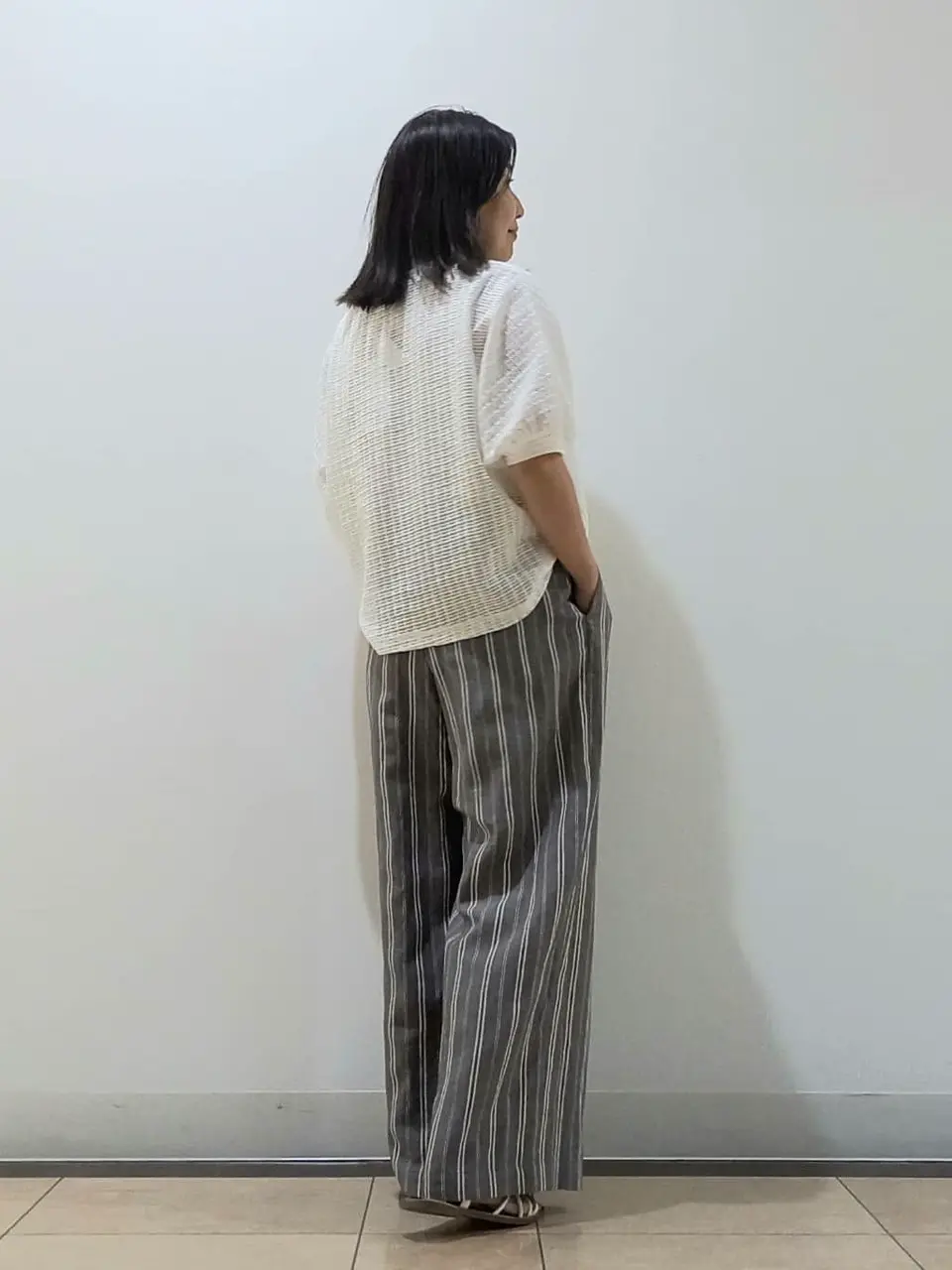 自由区 中川 コーディネート画像