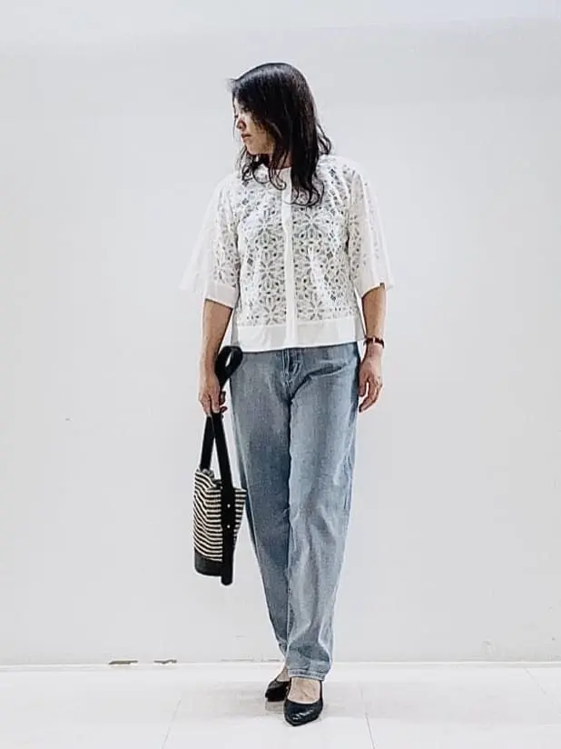 自由区 スタッフ コーディネート画像