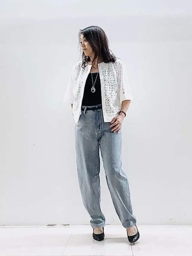 自由区 スタッフ コーディネート画像