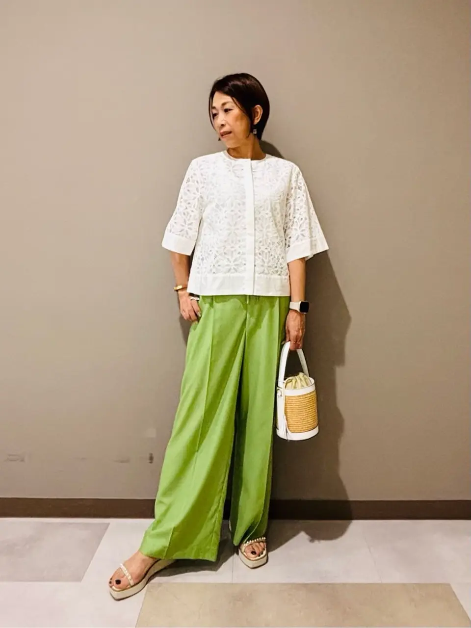 自由区 Hashimoto コーディネート画像