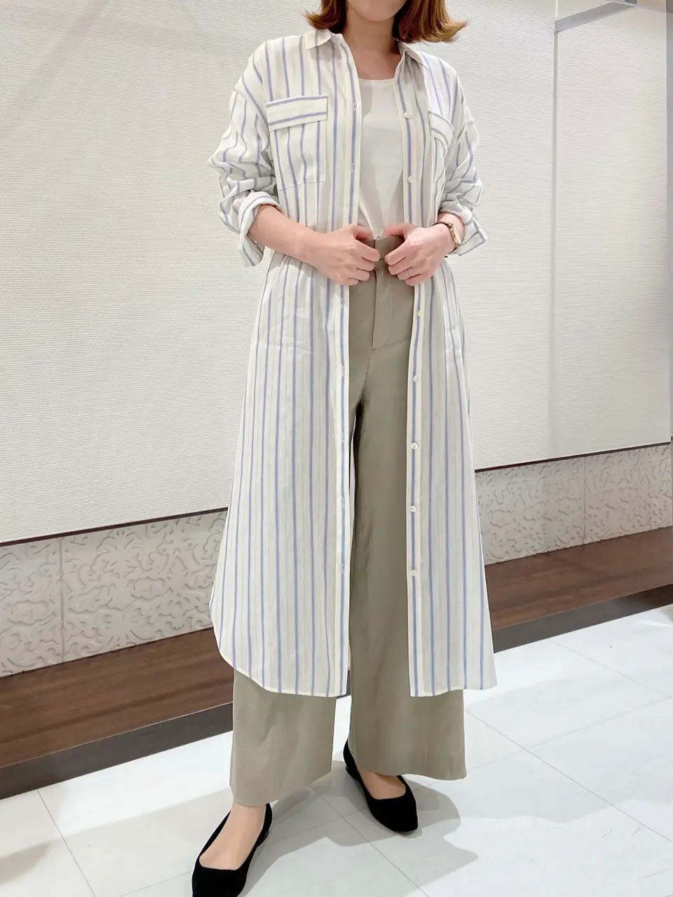 自由区 深谷 コーディネート画像