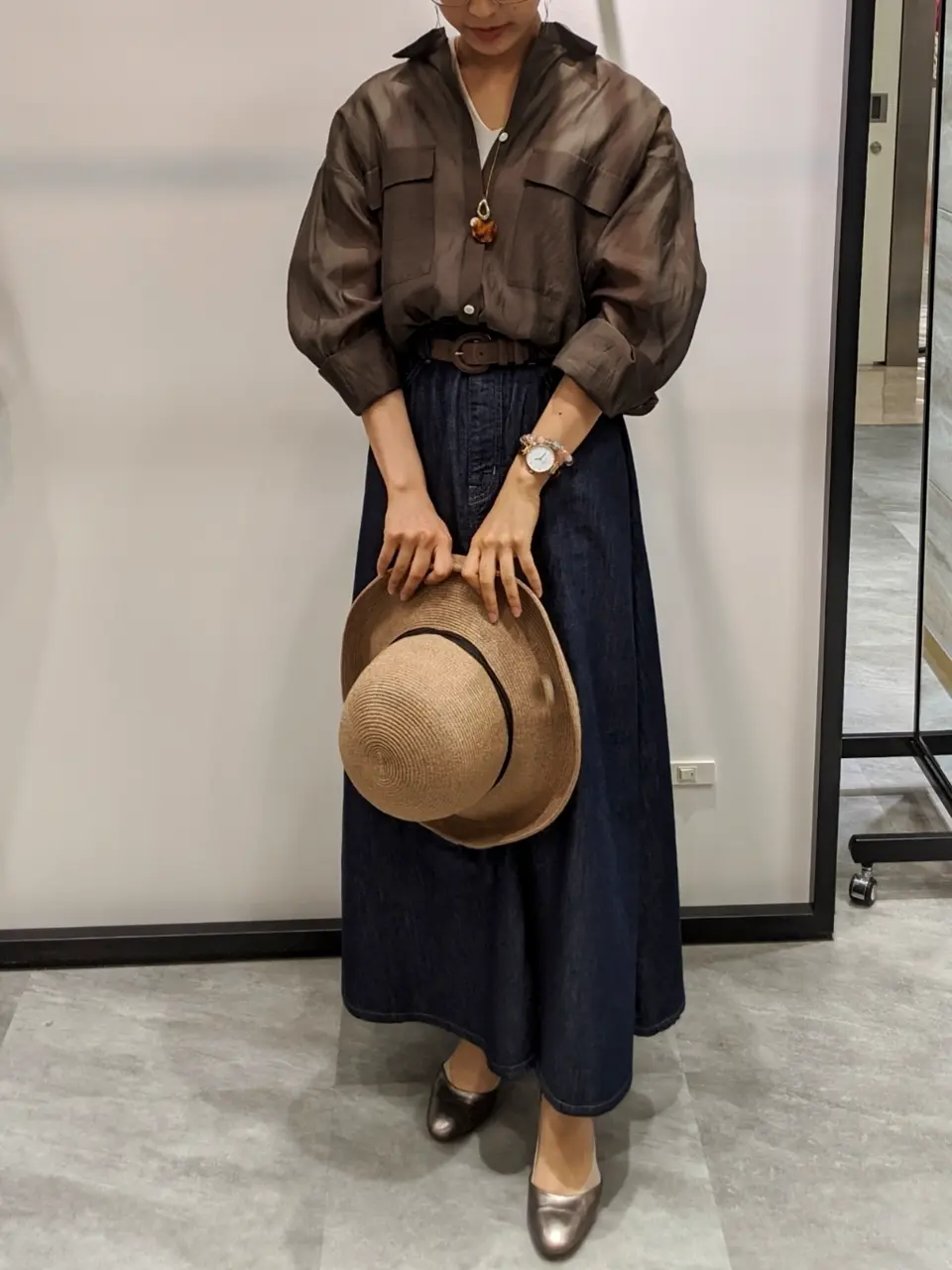  スタッフ コーディネート画像