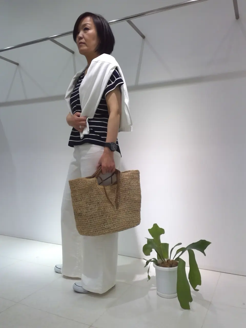 自由区 片岡 コーディネート画像