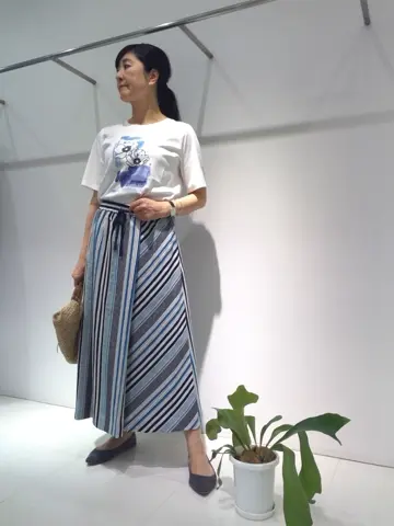 自由区 新保 コーディネート画像