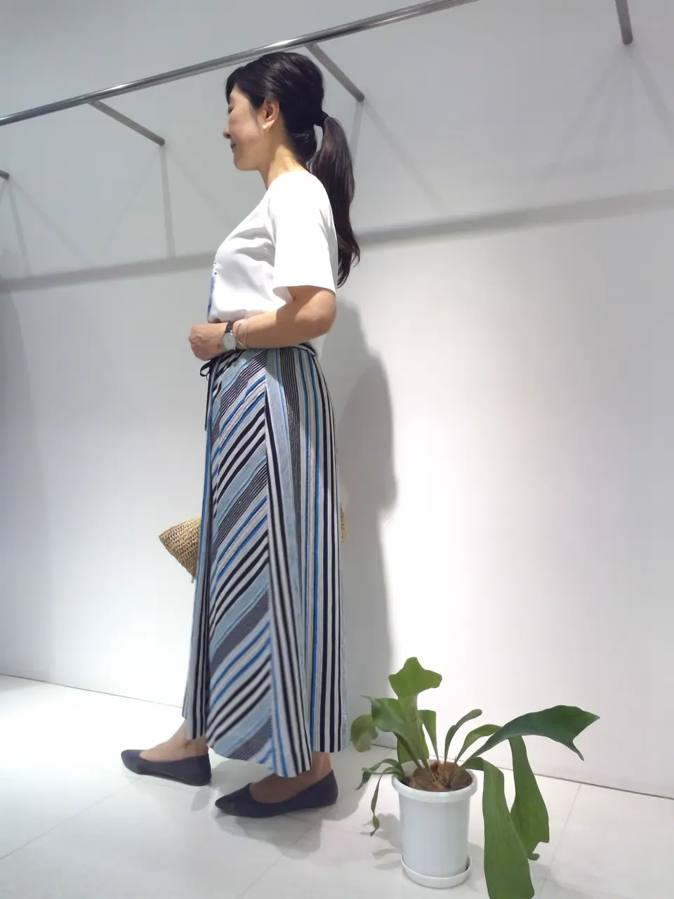 自由区 新保 コーディネート画像