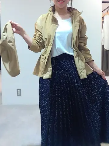 自由区 東 コーディネート画像