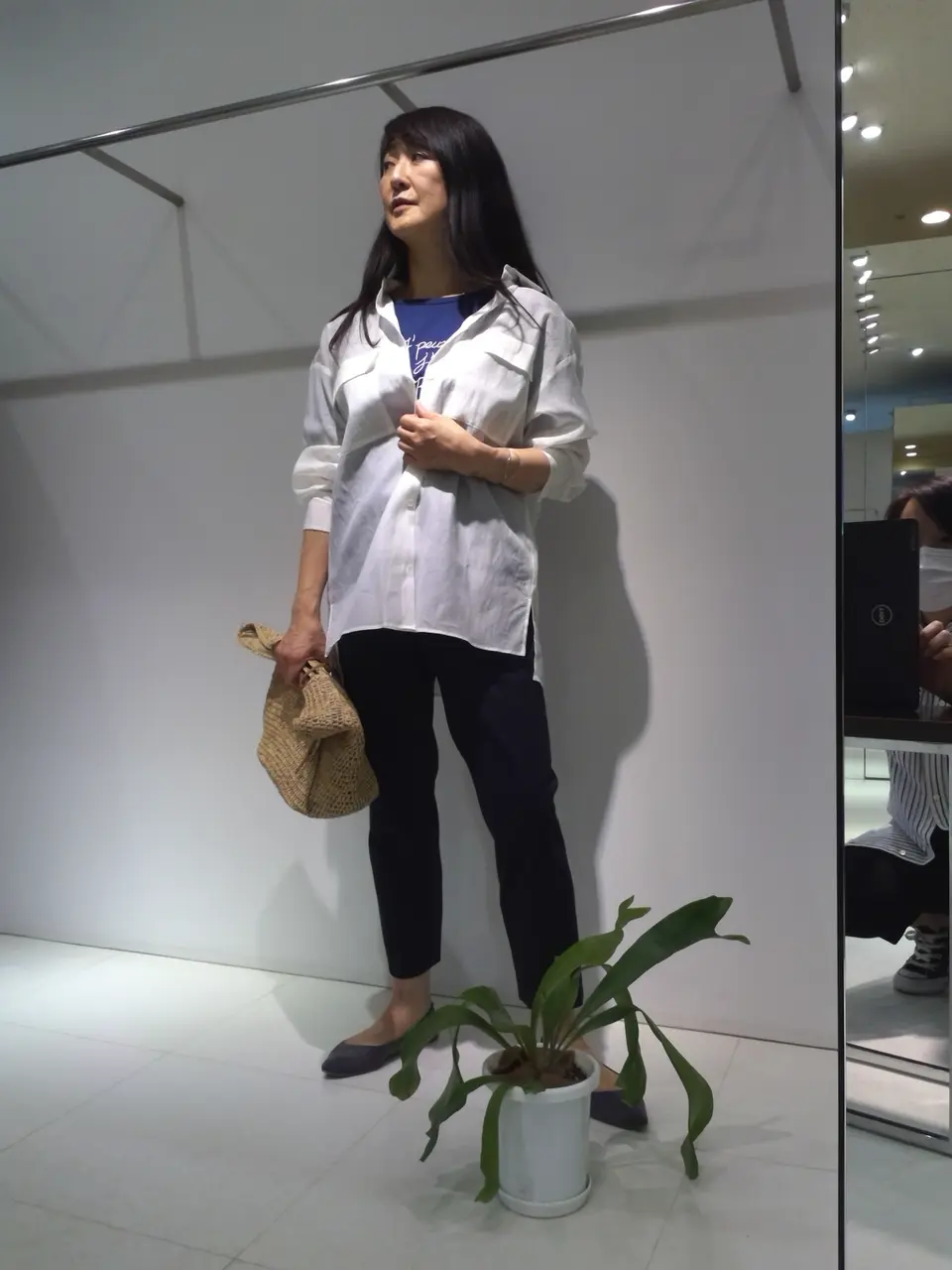 自由区 新保 コーディネート画像