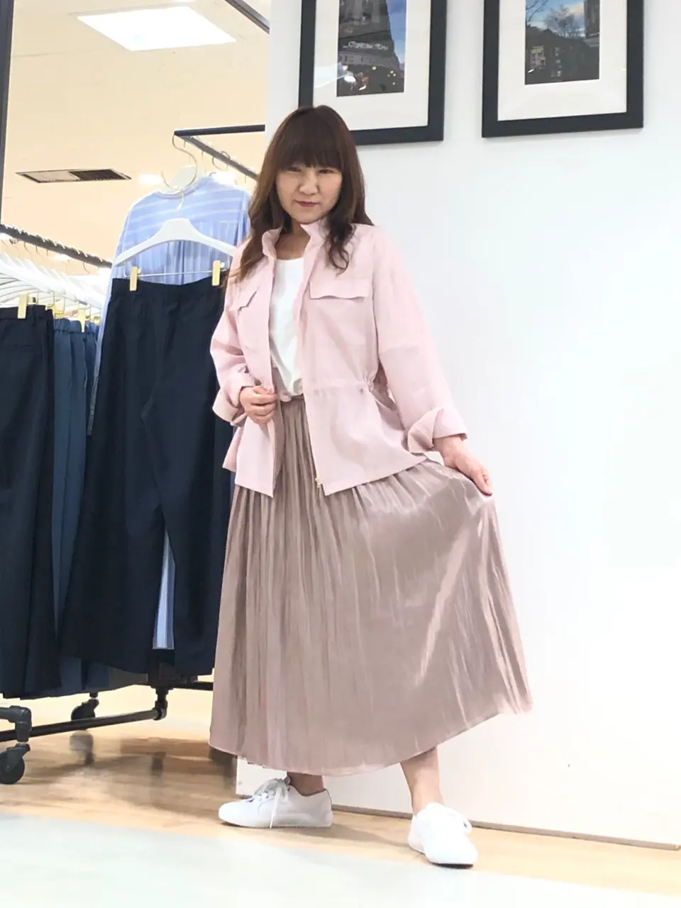 自由区 国広 コーディネート画像