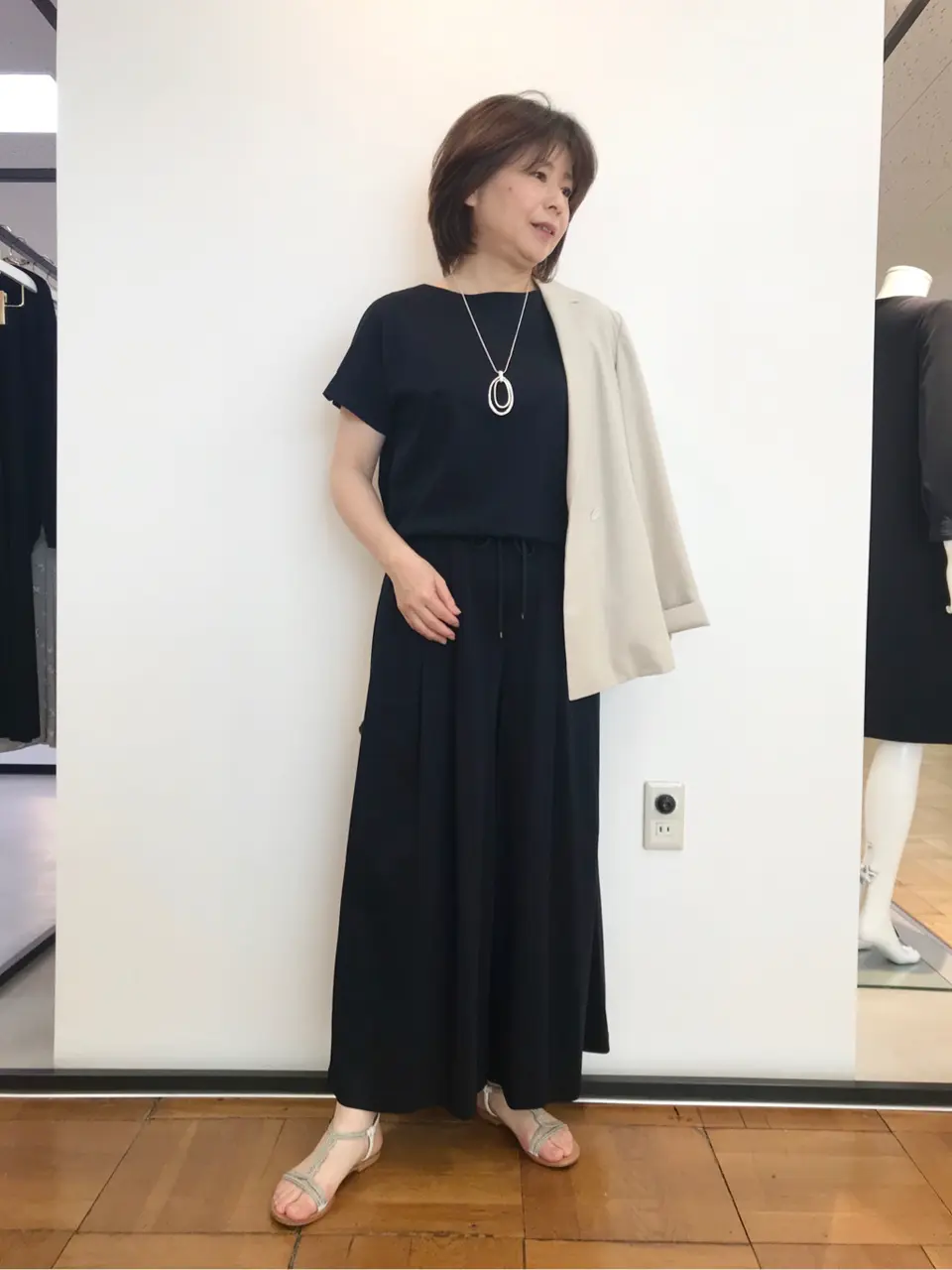 自由区 松瀬 コーディネート画像