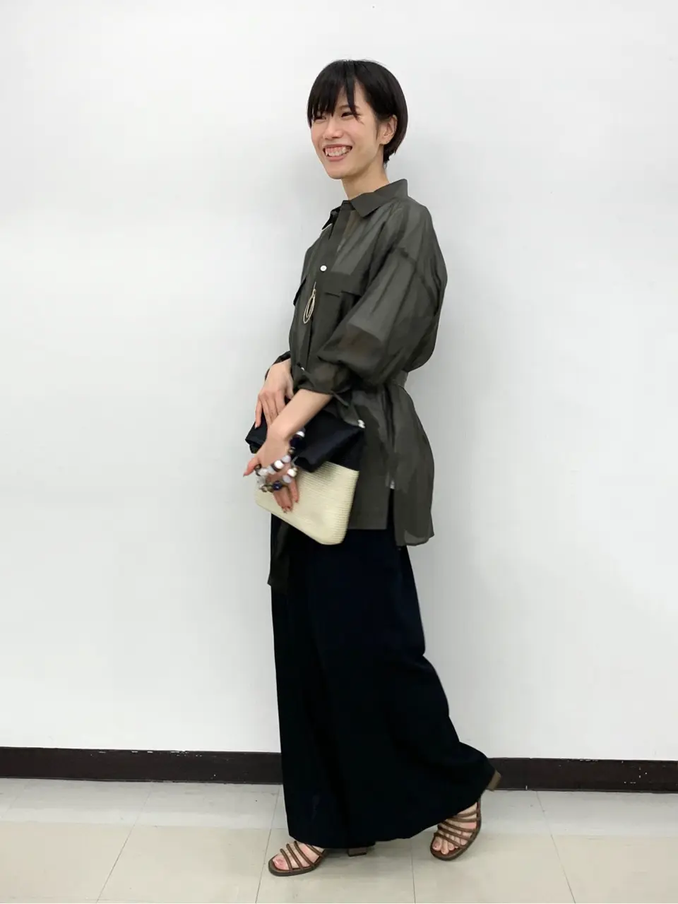 自由区 河野 コーディネート画像